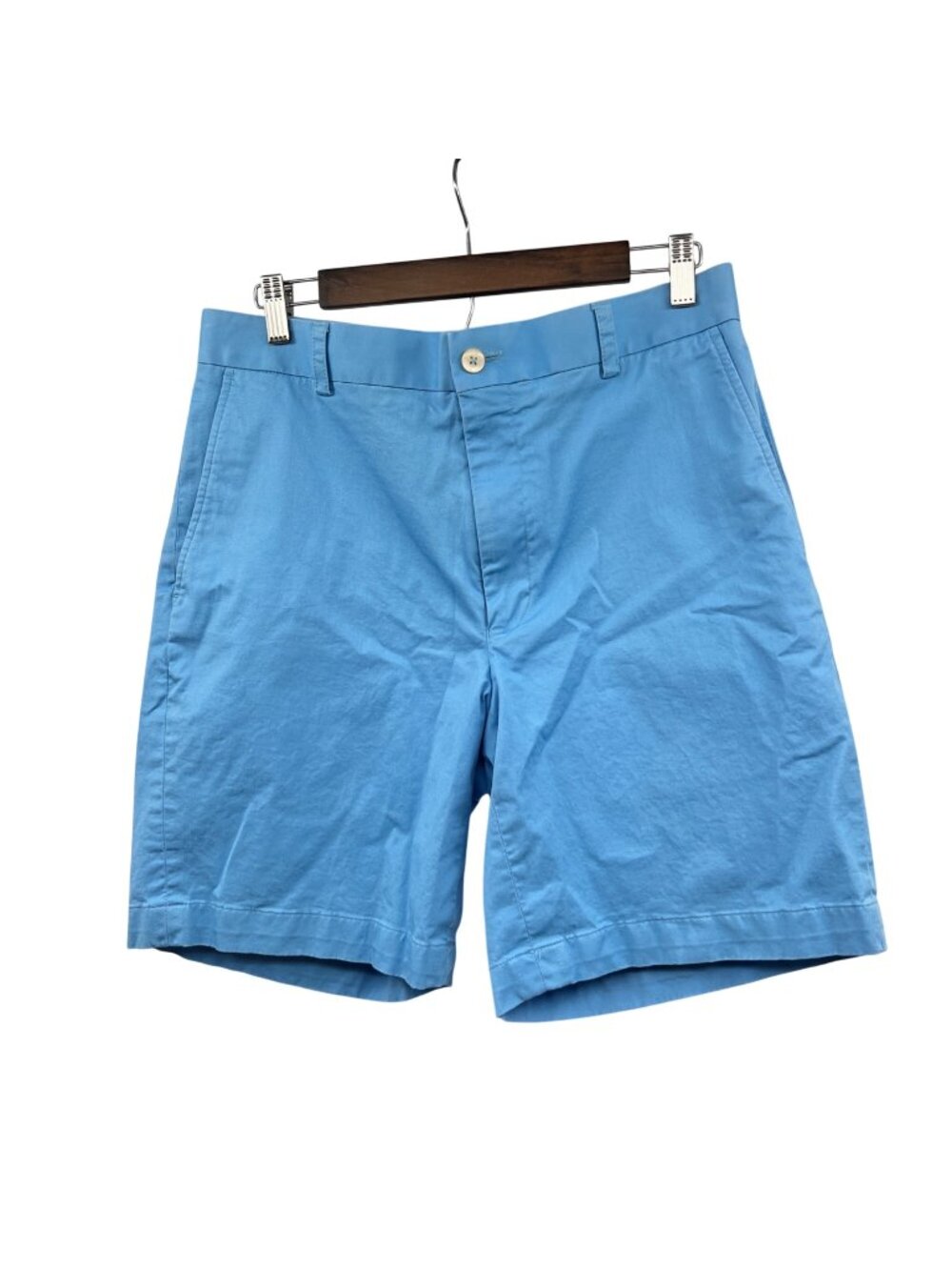Southern Tide Mens Flat Front Chino Shorts Ocean Blue Size 32
